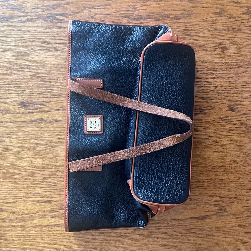 Dooney & Bourke Black and Brown Bag